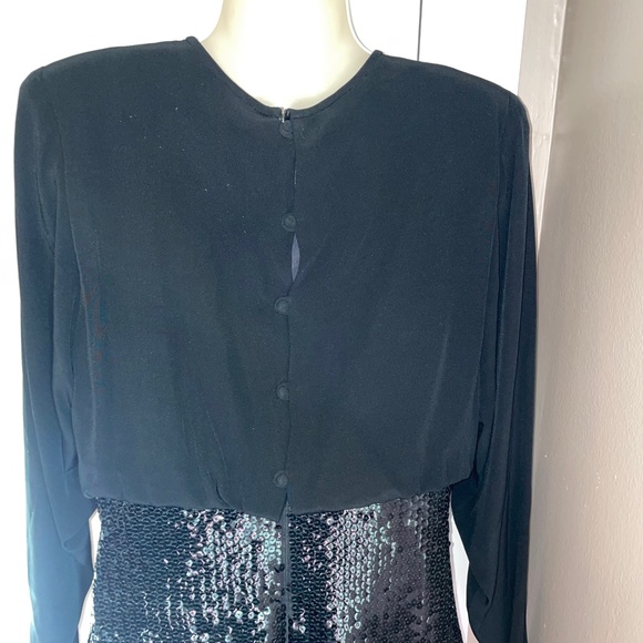 vintage Dorothy Farbo sequin cocktail dress - Picture 7 of 10